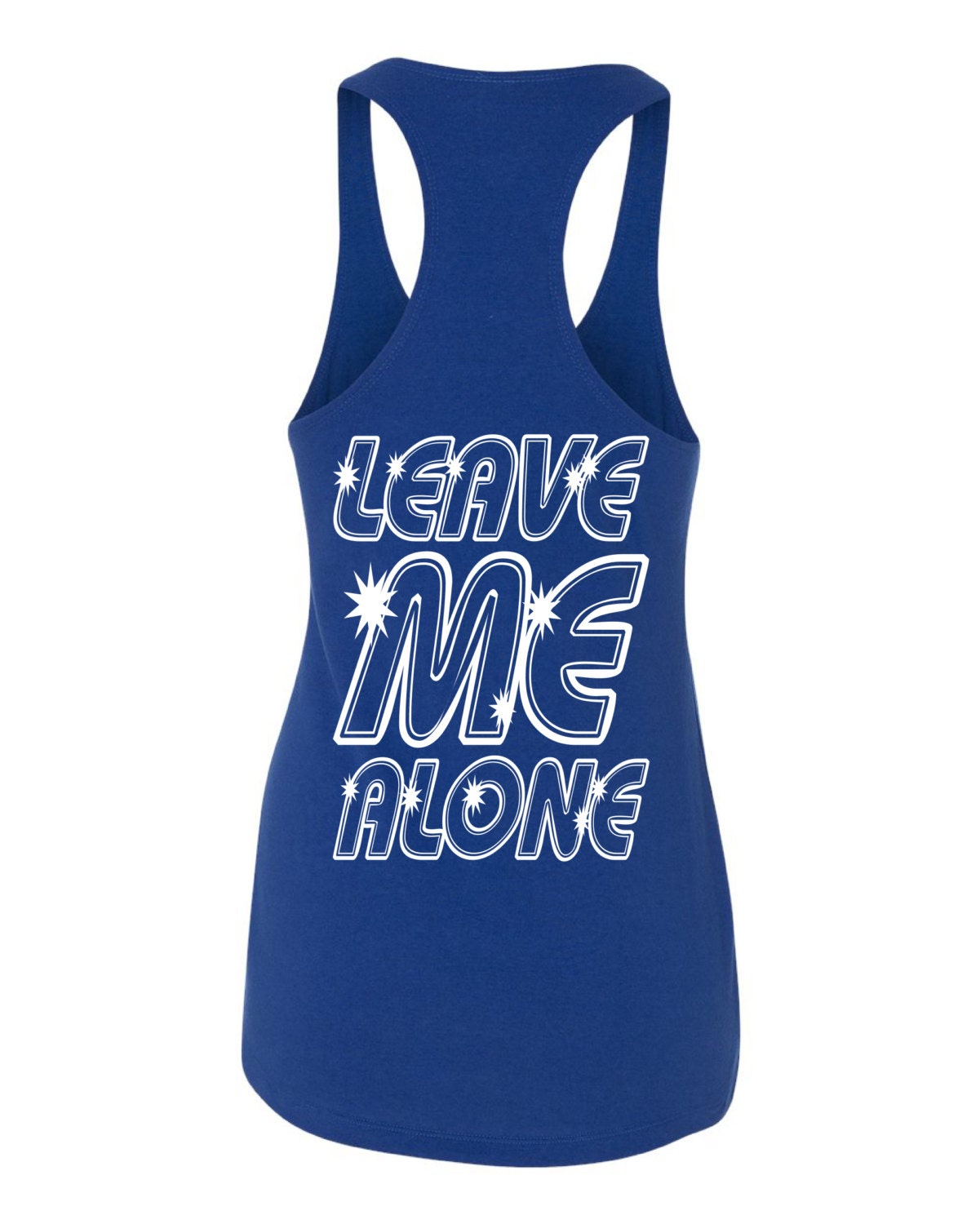 Leave Me Alone Workout Tank Racerback Tank Running
