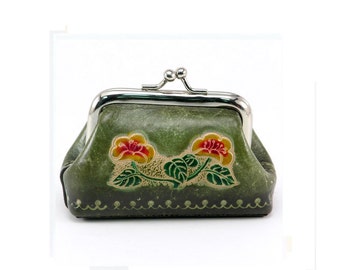 Leather Coin Purse / Wallet Coin Purse / Change Purse