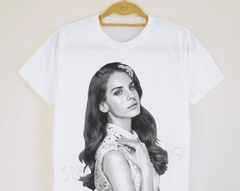 white shirt lana del rey