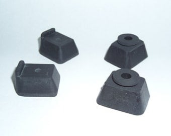 Typewriter Repair & Restoration: New Replacement Rubber Feet for Underwood Champion, Leader and other Underwood portable models.