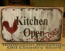 Popular Items For Kitchen Closed Sign On Etsy   Il 214x170.667885388 K8ek 