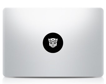 Transformers Autobot Logo Macbook Sticker Macbook Decal Laptop Pro Air Vinyl Decal Macbook Sticker Macnip azs