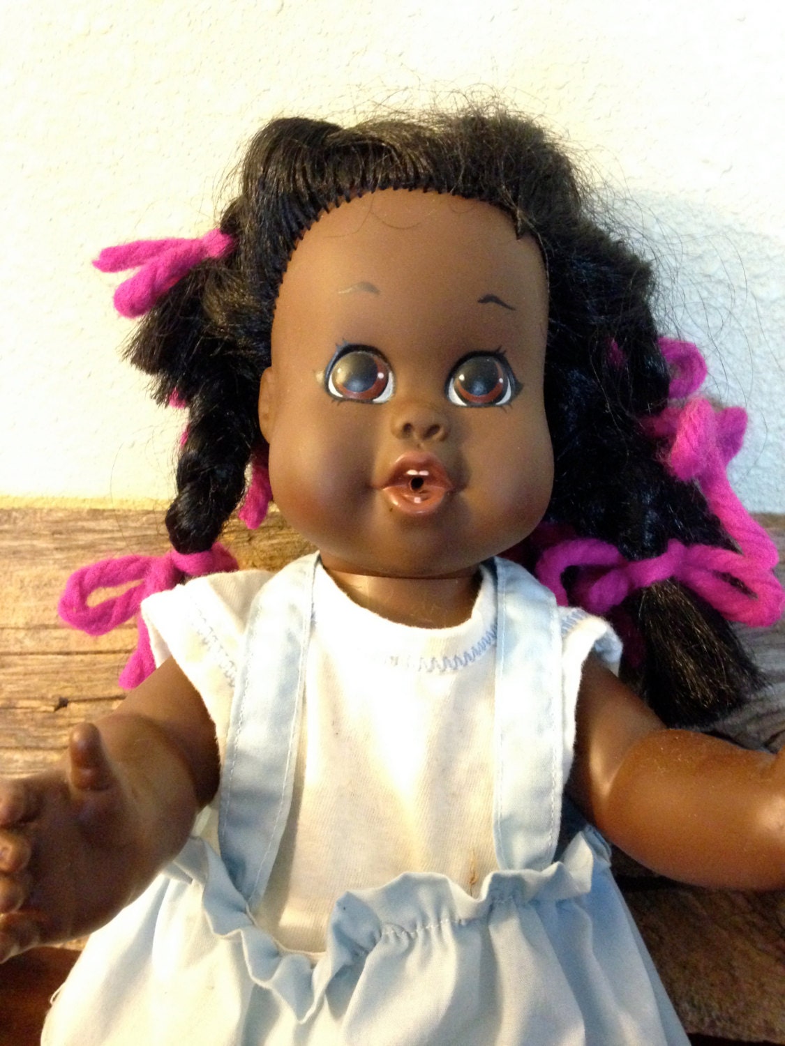 1968 Shindana African American Doll Baby by GrandmaPummysVintage