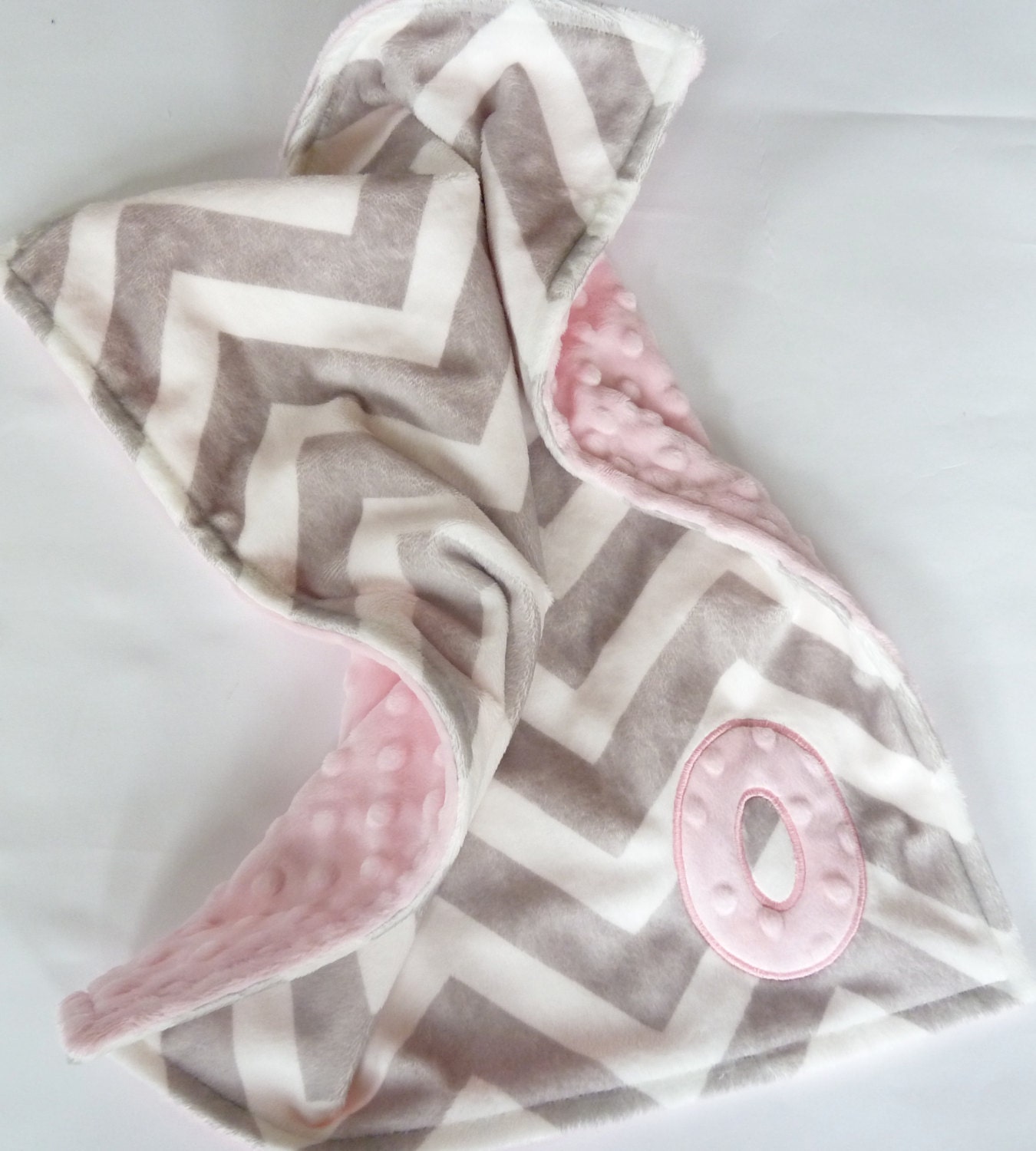 Personalized Baby Girl Blanket or lovey Custom Made