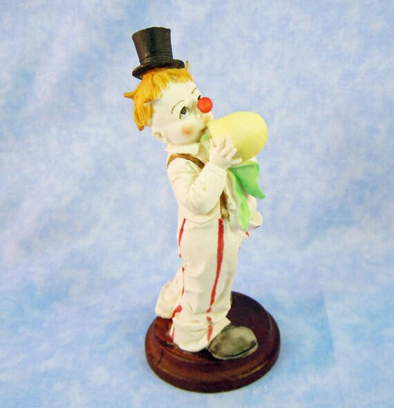 Exquisite Italian Porcelain Clown Figurine by RichardsRarityRealm