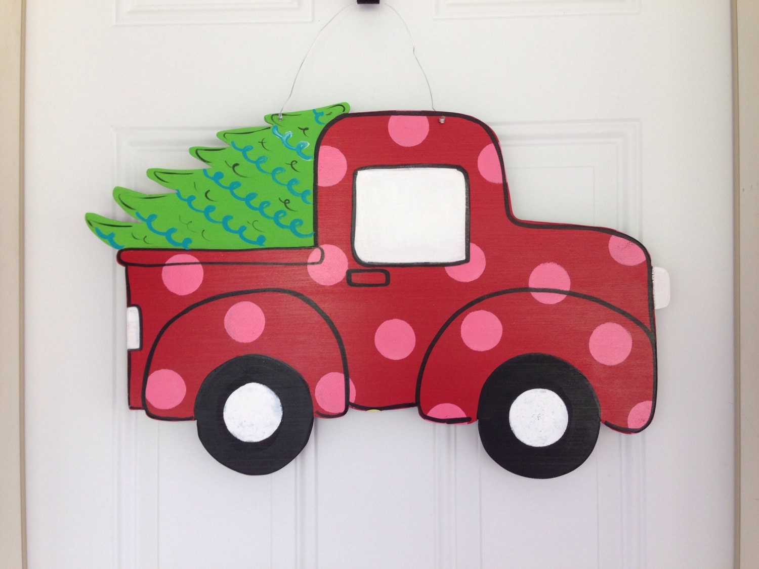 Christmas door hanger,christmas tree door hanger, personalized door hanger,wooden door hanger,Christmas door decor,Welcome sign