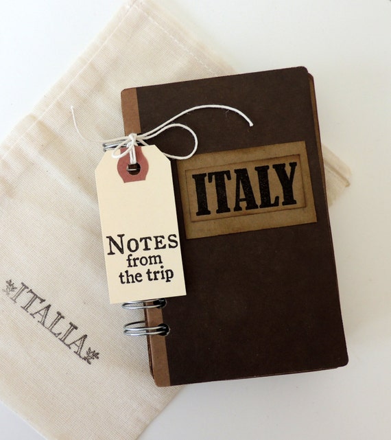 travel journal for italy