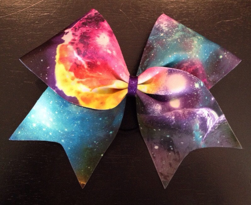 Galaxy Cheer Bow