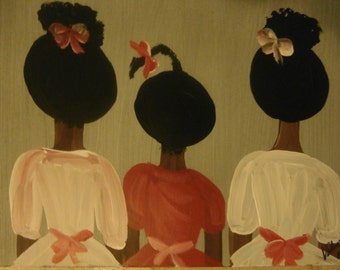 Popular items for black art paintings on Etsy