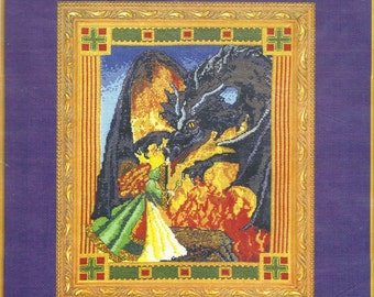 Kustom Krafts Needleworks: Dragon Tamer Cross Stitch Chart