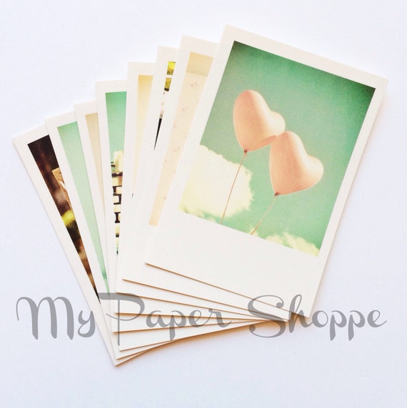 Ähnliche Artikel wie Hochzeit-Polaroid-Karten auf Etsy