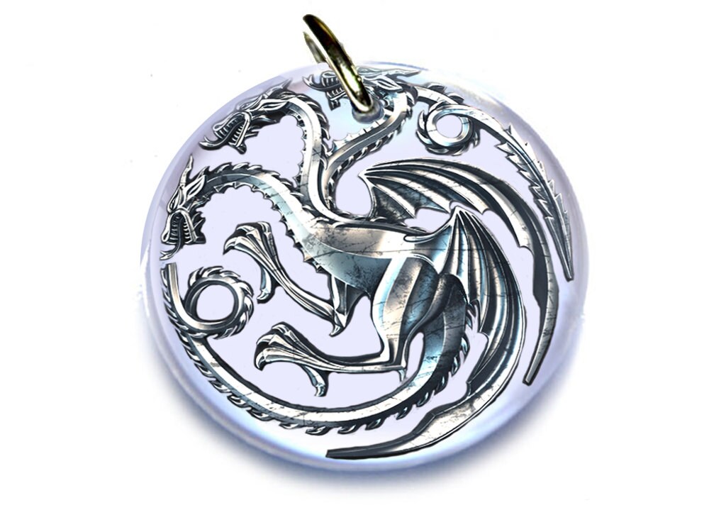 Game of Thrones Khaleesi Targaryen Pet ID tags Dog Tags Dog