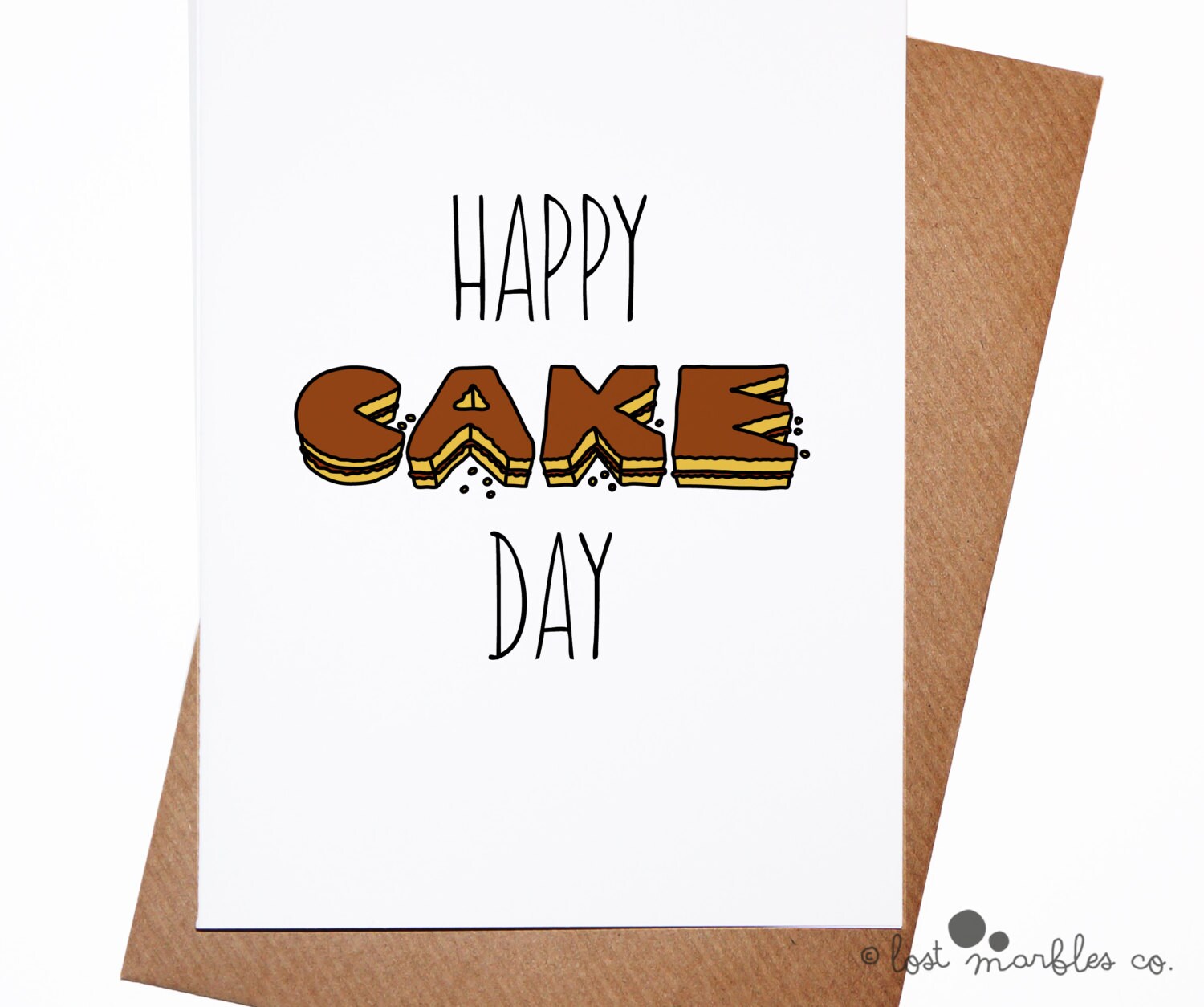 Funny Birthday Card Joke Birthday Card Foodie by LostMarblesCo