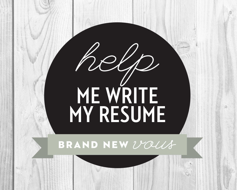 custom resume writing 1st person