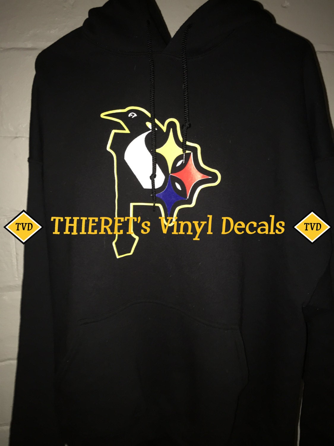 Pittsburgh sports teams trilogo hoodie
