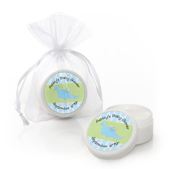 shipping balm free containers lip Party 12 and  Dinosaur Shower Lip Party  Favors Birthday Balm Baby