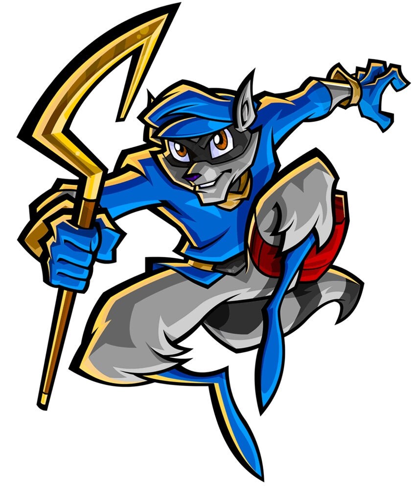 Handmade Sly Cooper Replica Cane