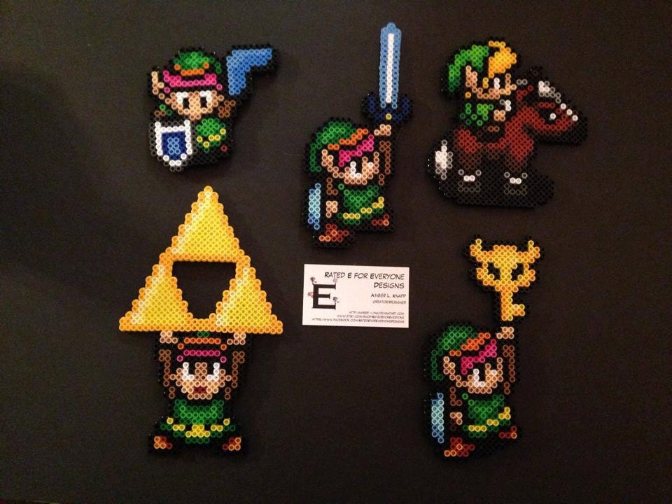 Legend Of Zelda Link To The Past Perler Bead By Ratedeforeveryone