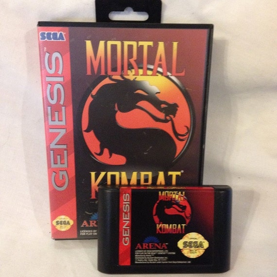 Sega Genesis : Mortal Kombat . Classic Sega Fighting Game