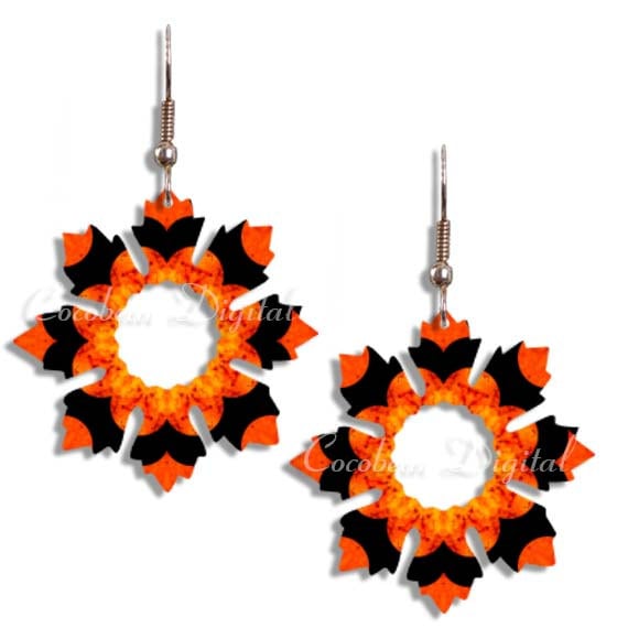 Free SVG Sunflower Earring Svg 4048+ File Include SVG PNG EPS DXF