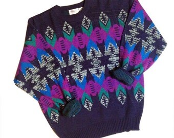 Items similar to 1980s Angora Sweater Dress by Esprit / Bubblegum Pink