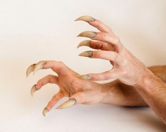 Sabretooth/Beast/Monster/Teen Wolf/Werewolf/Venom Claws - Comfortable and Easy to Apply!