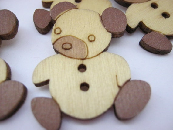 teddy bear buttons