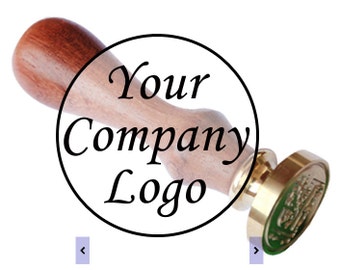 CUSTOM ORDER Wax Seal Stamp personalized design with your company logo or family crest