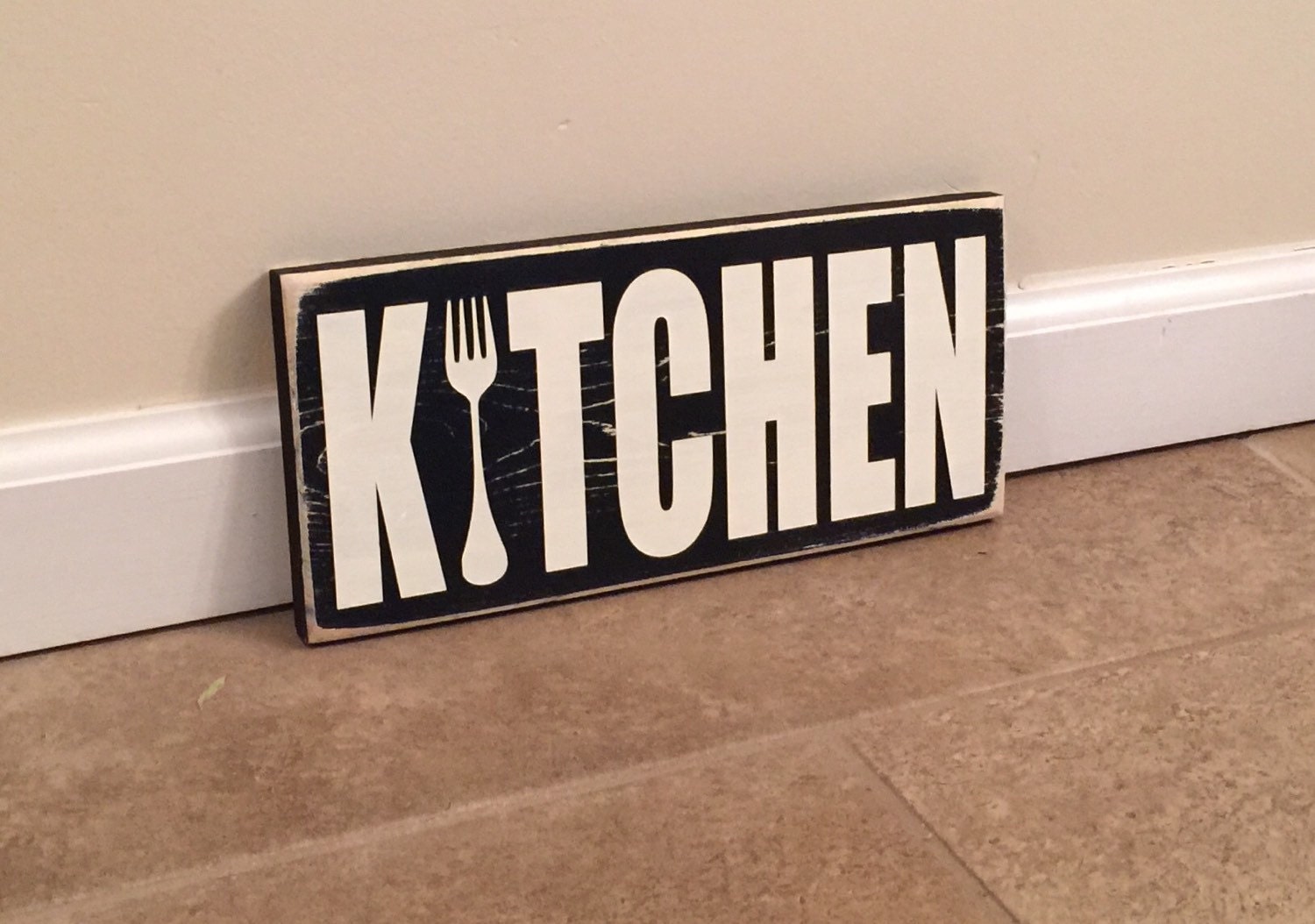 KITCHEN wood wall art