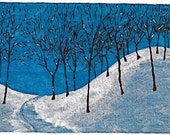 Winter Woods (ORIGINAL DIGITAL DOWNLOAD) by Mike Kraus