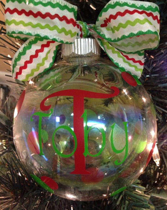 Items similar to Personalized Christmas Ornaments on Etsy
