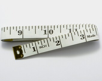 2pcs Measuring Tape in White, 60" Inches, 150cm, Tailor, Metrics, Ruler. Great Tools for your DIY Craft Projects #SD-S7018