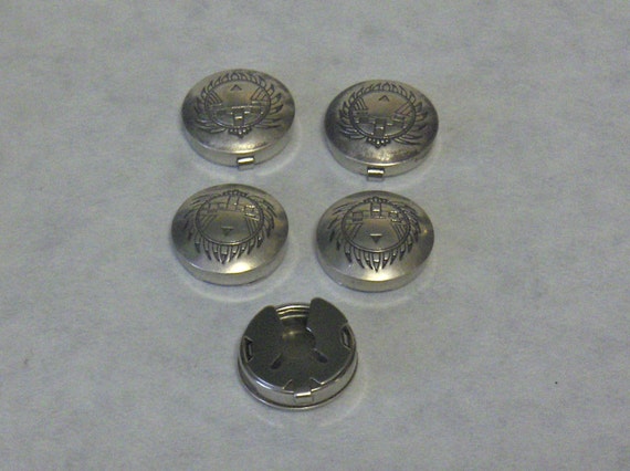 Vintage Button Covers 45