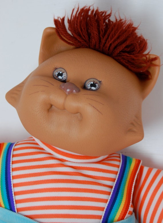 Vintage Cabbage Patch Kid Koosa Cat 1985 Coleco