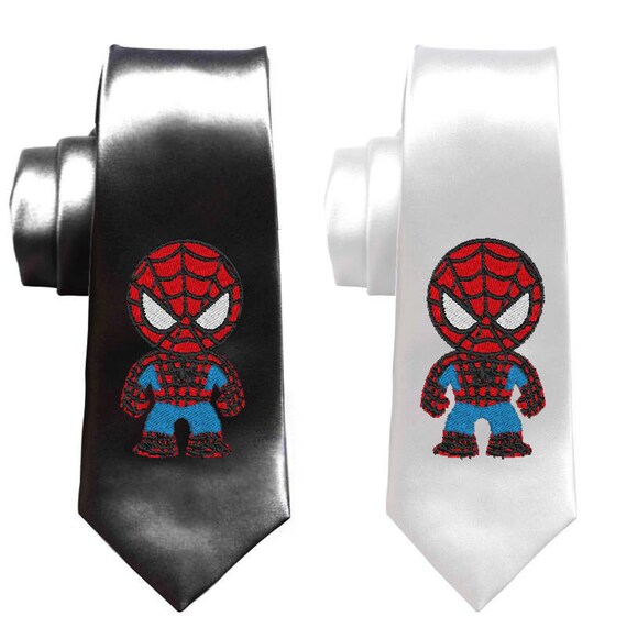 Necktie superheroes mens tie Spiderman neckties mens ties