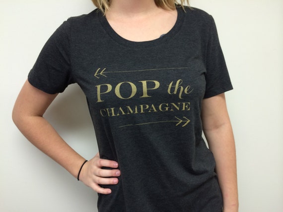 champagne glass shirt