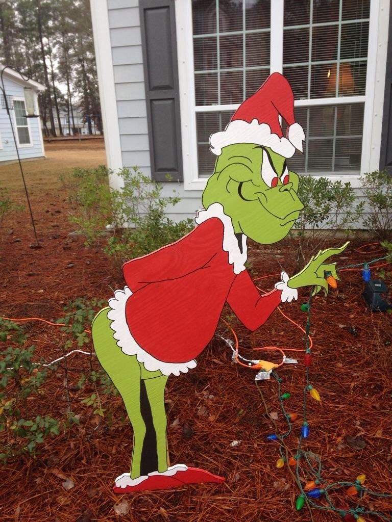 Grinch Outdoor Christmas Decoration Sundayafternoondrive