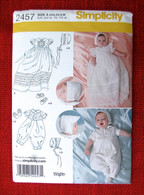 infant patterns dress formal Xxs XS M, UNCUT Slip, Shower Infant Gifts, , Baby S Sizes Heirloom