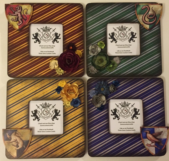 Custom Harry Potter Frames Set of Four