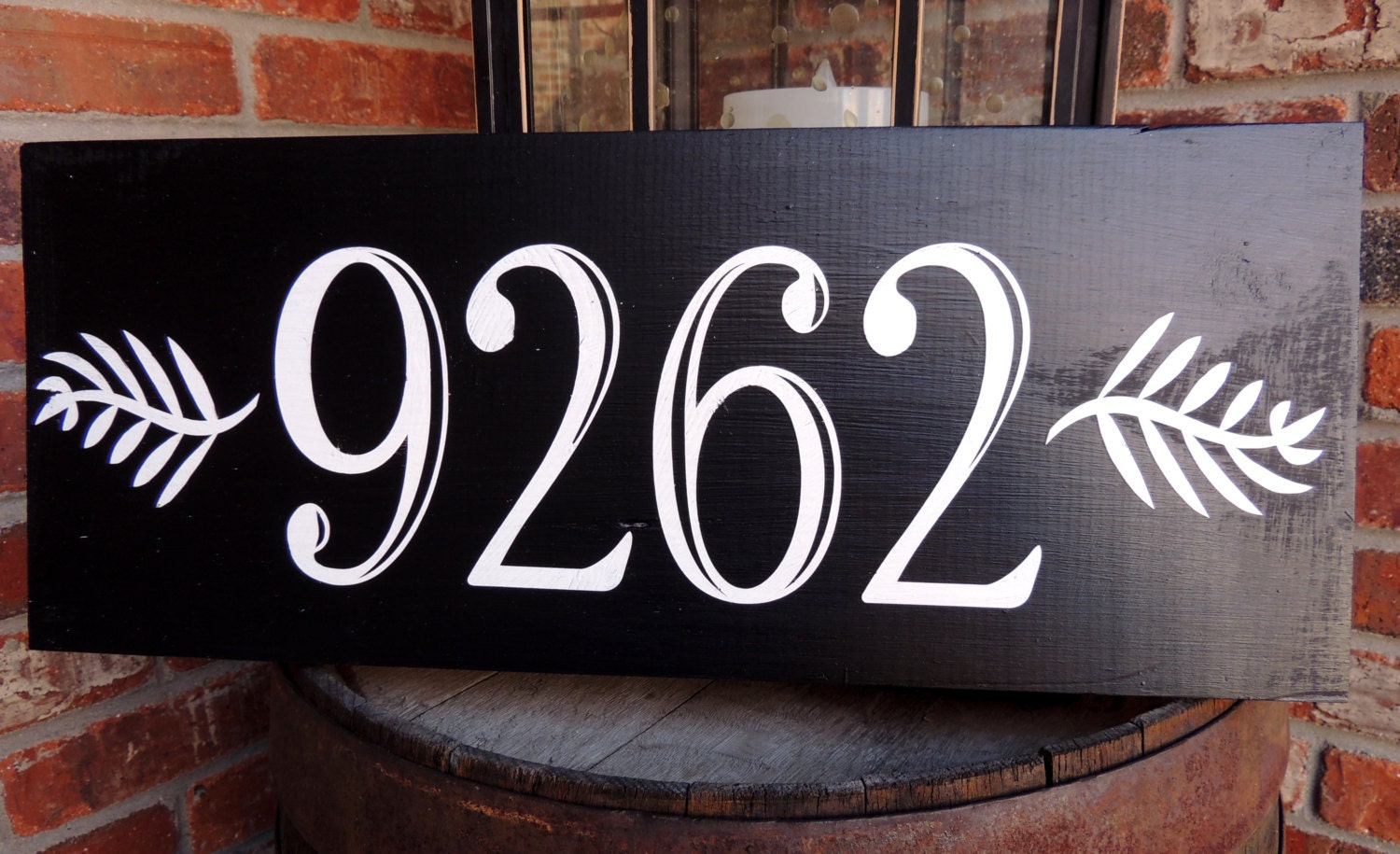 Custom Order Hand Painted House Number Address Sign Realtor