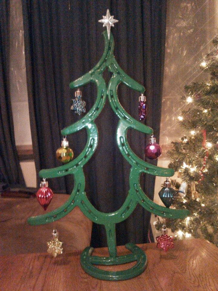 christmas tree made from horse shoes by lawsonsmetalcreation christmas tree made from horse shoes by lawsonsmetalcreation