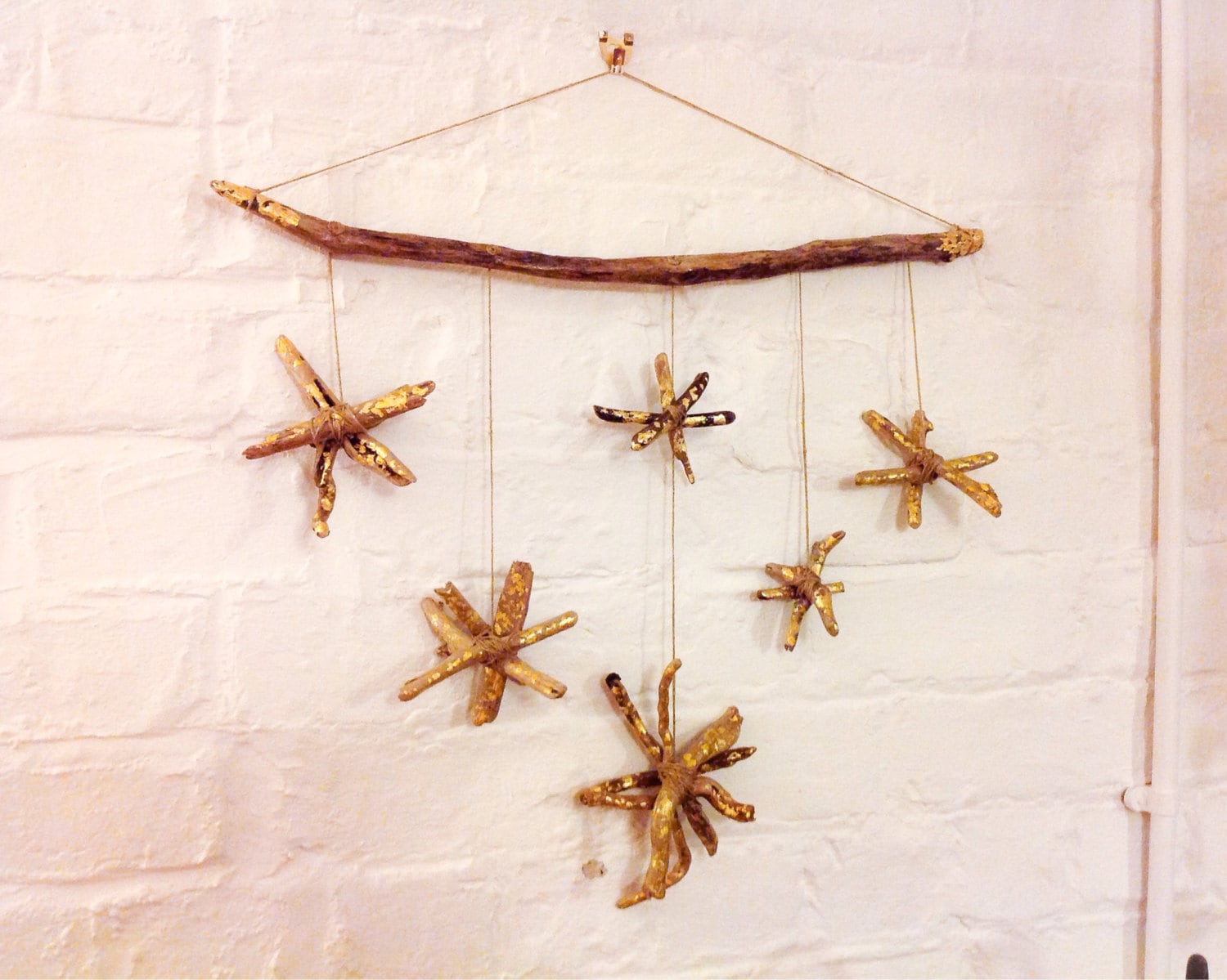 Made to order Driftwood wall hanging driftwood stars