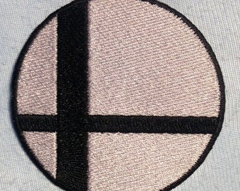 Super Smash Bros Logo Embroidered Patch