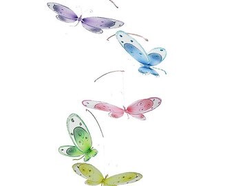 Dragonfly mobile Avery - baby mobile, ceiling mobile, hanging dragonfly, crib mobile, baby room decor, nursery decor, nursery decoration