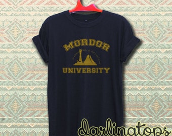 mordor university t shirt