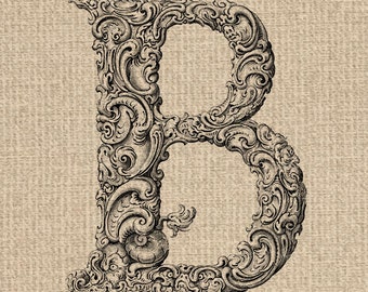 Popular Items For Alphabet Letter B On Etsy