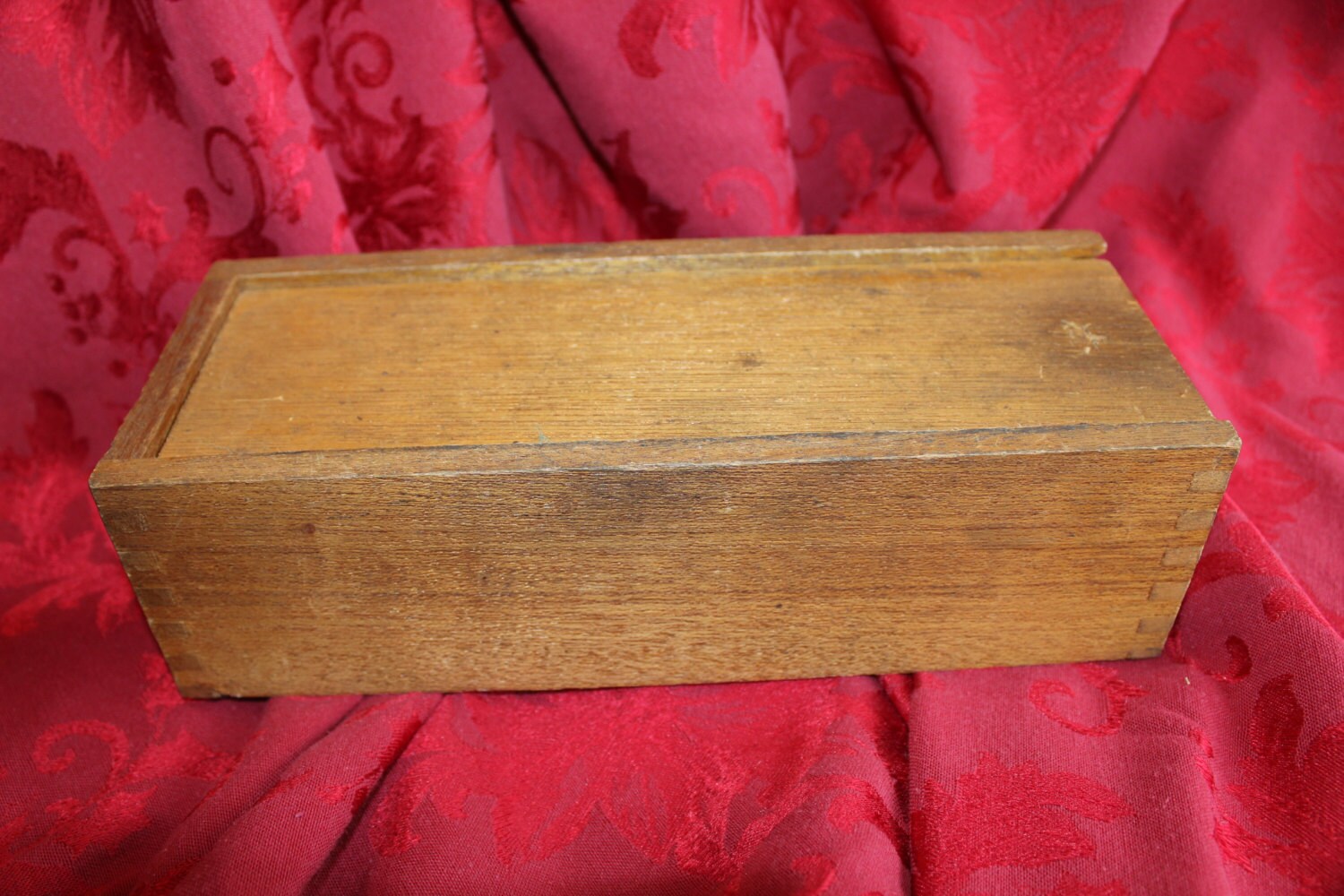 Vintage Wooden Cheese Box with Lid by SnugHarborBay on Etsy
