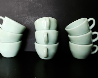 Fire King Jadeite Restaurantware C-Handled Cups