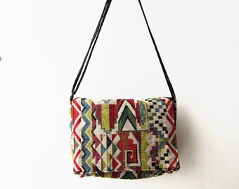 sac bandouliÃ¨re indien aztÃ¨que, Bes aces gÃ©omÃ©trique, boho tribal ...