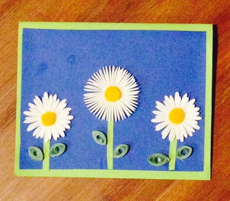 Paper cards by FlowerfrenzyCards on Etsy